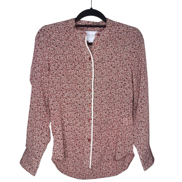 The Shirt by Rochelle Behrens Tops - The Shirt by Rochelle Behrens Button Down Shirt Red Size XS